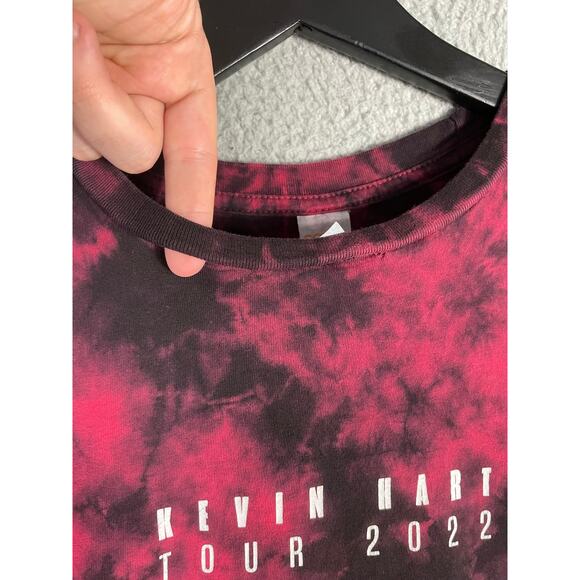 Kevin Hart Tour 2022 Comedic Rockstar Tie Dye T-Shirt Red Black Unisex‎ Size L - Picture 7 of 7